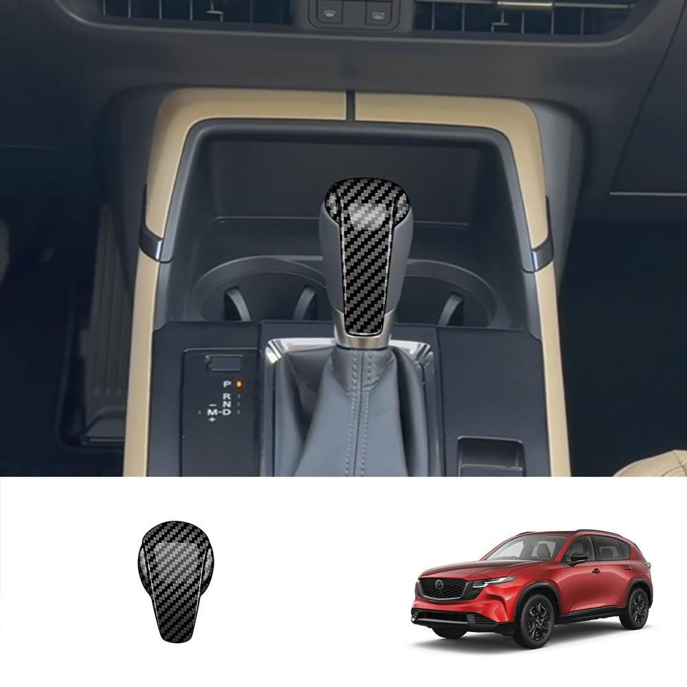 For Mazda CX-5 CX5 2026 2027 ABS Black Car Gear Knob Trim Cover Styling Decoration for Interior Modification Accessories