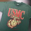 Vintage 90s USMC United States Marines Semper Fidelis T Shirt AOP Vintage Washed Casual Graphic Unisex Soft Versatile