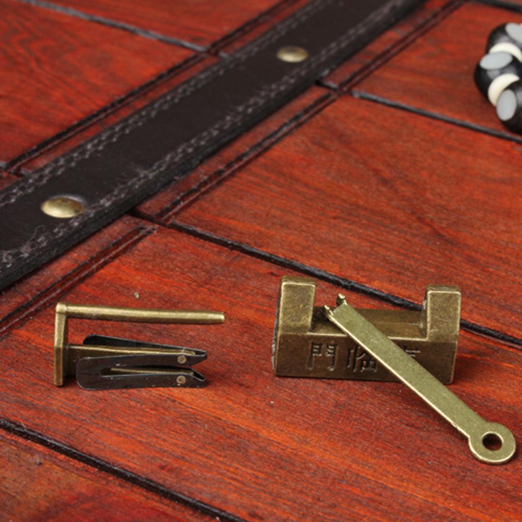 Vintage Chinese Style Carved Word Padlock Locks With Kinds