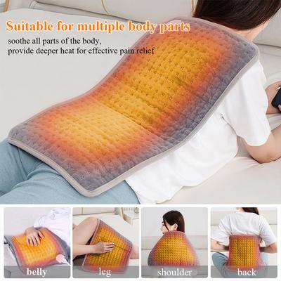 Electric Heating Pad Thermal Heating Blanket Heated Mat Washable Electric Heated Pad for Back Pain Leg Shoulder Body Warmer 220V