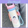 Chibi Marukochan Children Insulated Cup With Straw For School And Travel Use