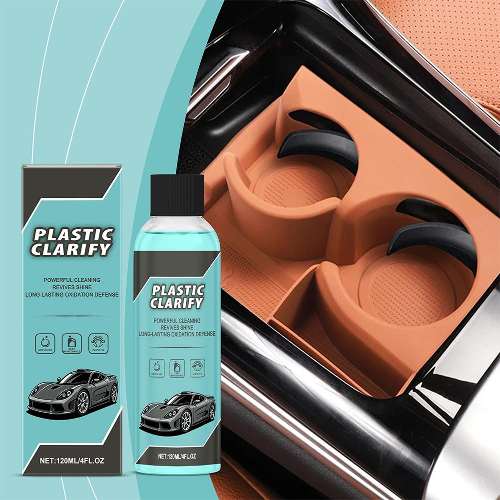 Automobile Plastic Refurbishment Agent Car Detailing Spray Gloss-Enhancing Upholstery Protectant Long-Lasting Cleaning Supplies