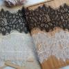 300cm Wimpernspitze Spitze Stoff Gefranste Kante DIY Material Handgemachte Spitze Spitzenbesatz Nähzubehör Hochzeitsstickerei Heimdekoration