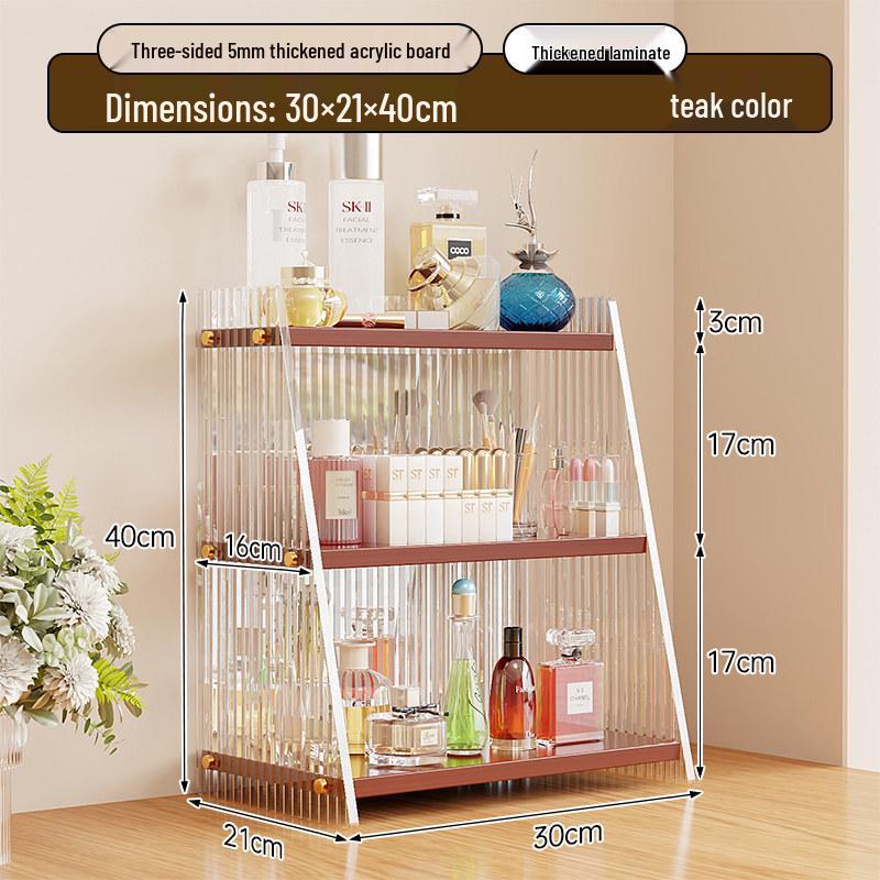 

Multi-layer Skincare & Makeup Desktop Organizer
