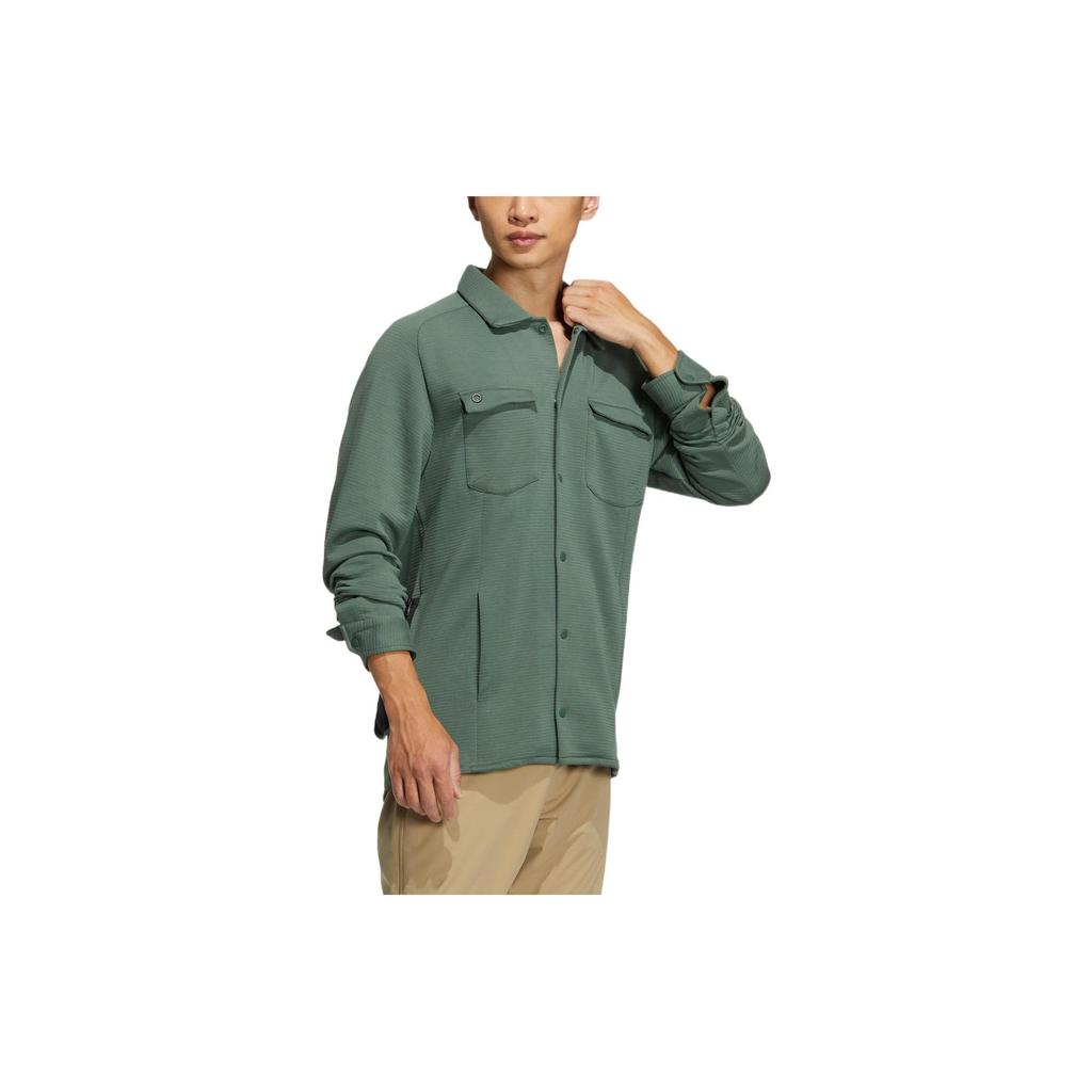 adidas Shirts Men's Light Green Lapel Moderate Other HG3239