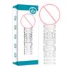 Silicone Crystal Condom Sleeve Silicone for Men Realistic Crystal Silicone Dotted Condom Foren Sex Condom Silicon Sex Toys