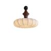 Vintage Walnut Pendant Light