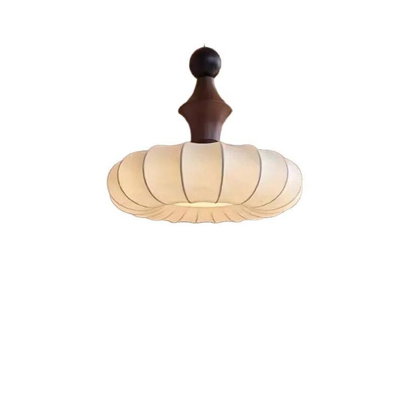 Vintage Walnut Pendant Light