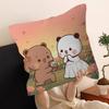 Anime Cute Dudu Bubu Pillow Cushion Cover Pillowcase Living Room Sofa Home Decor