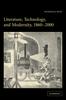 The Literature, Technology, and Modernity, 1860-2000 Book