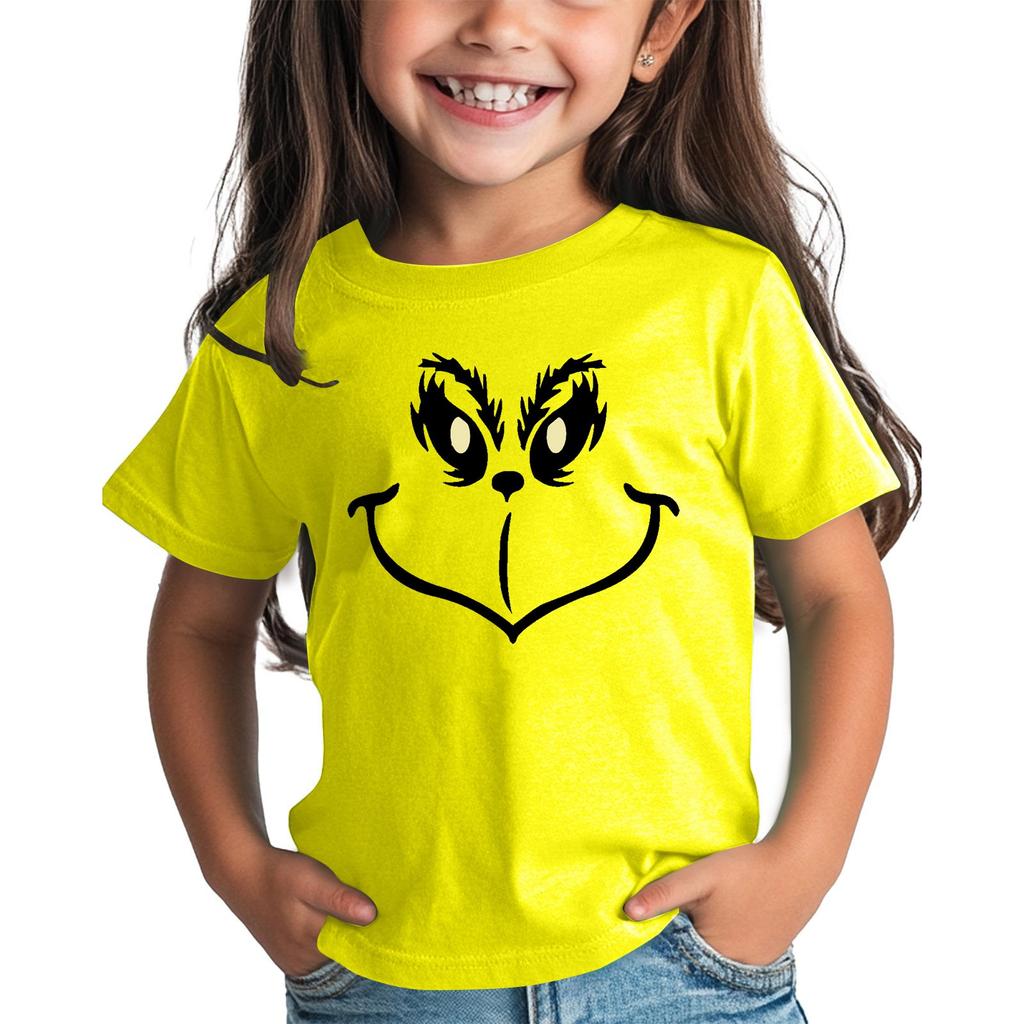 Kinder T-Shirt Jungen Mädchen Einfarbig Kurzarm Lockere Passform Pullover Tops