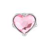New Fashion Pink Heart Butterfly Starfish Bow 3D Crystal Charm Beads Accessories DIY Making Ring Necklace Bracelet Shiny Jewelry