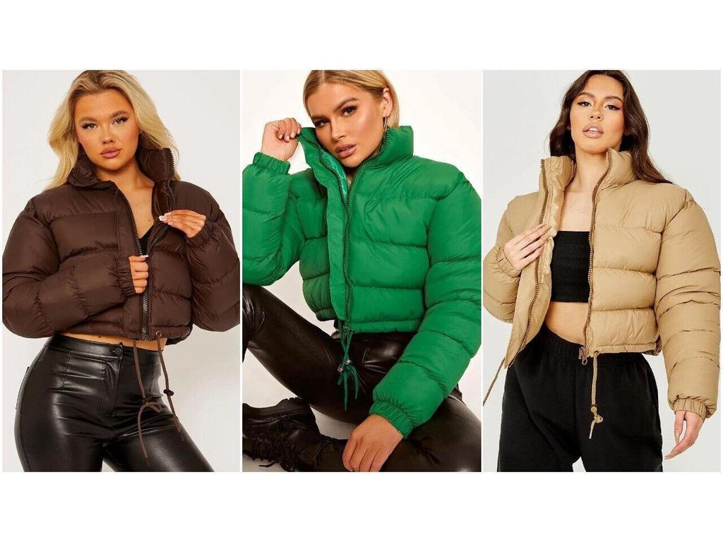 Women's European and American Fashion Bread Coat, Down Cotton, 2024 Style.