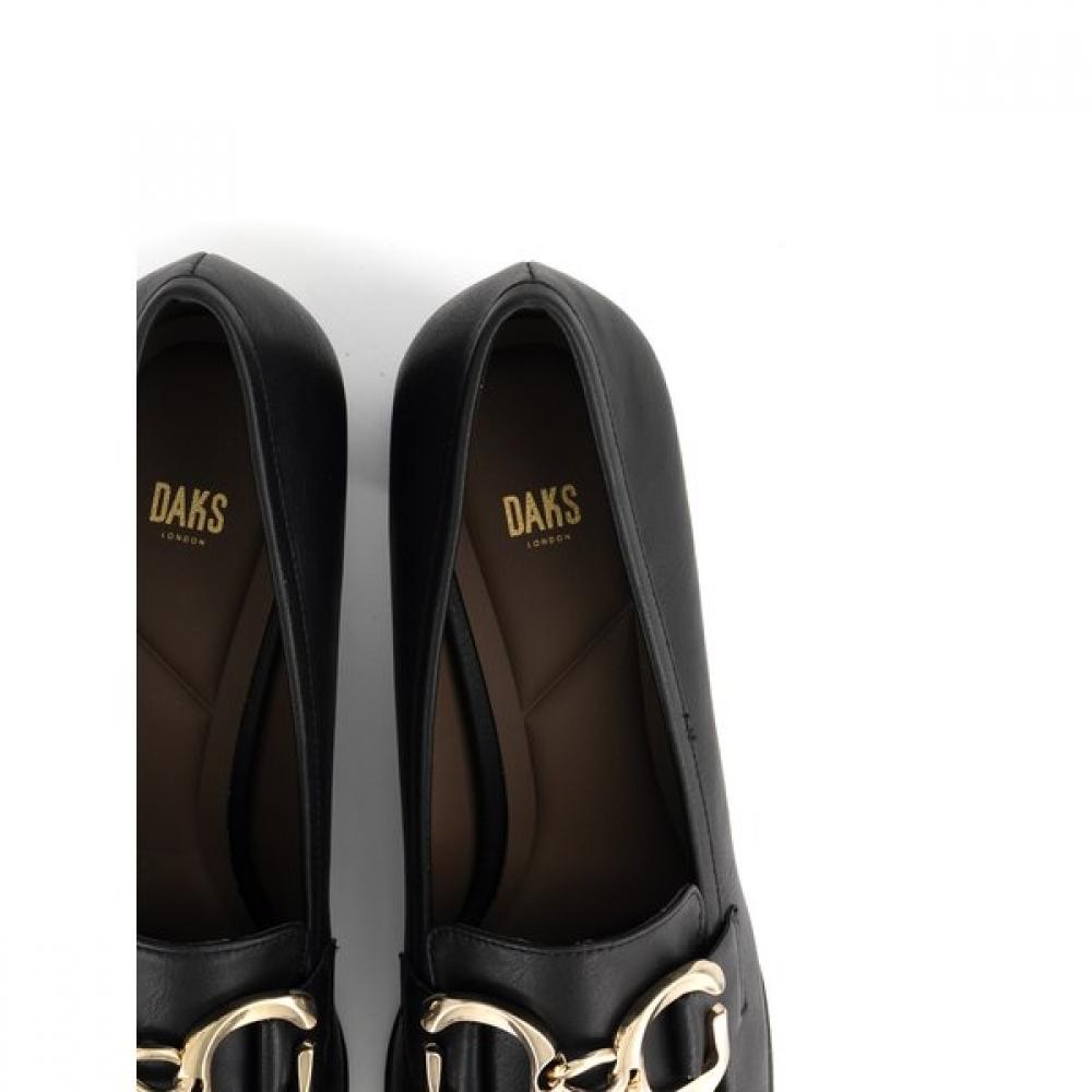 Daks Women S Loafer 5cm Round Toe Buckle Decoration Dlf515ka10