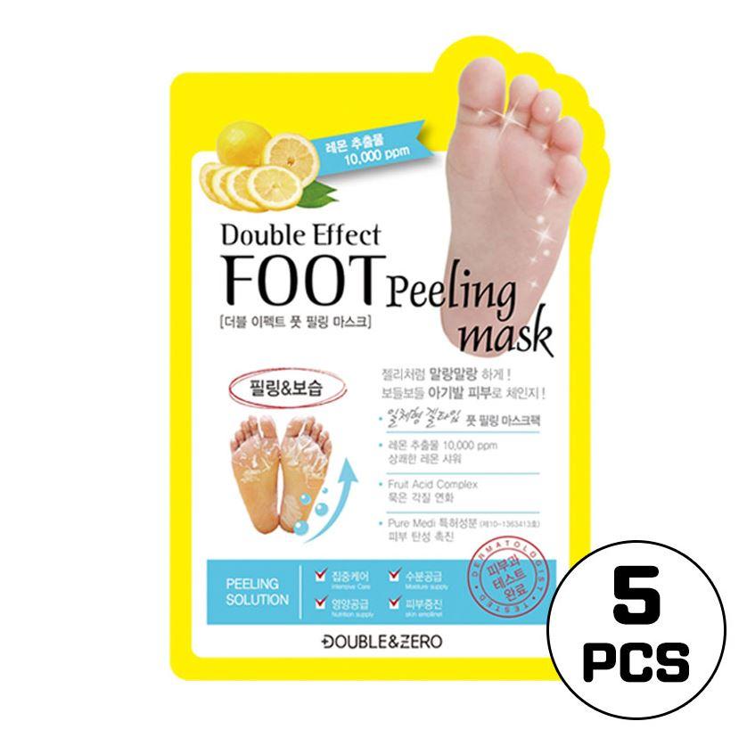 [KOREA AUTHENTIC] [DOUBLE&ZERO] Double Effect Foot Feeling Mask 1P 3P 5P