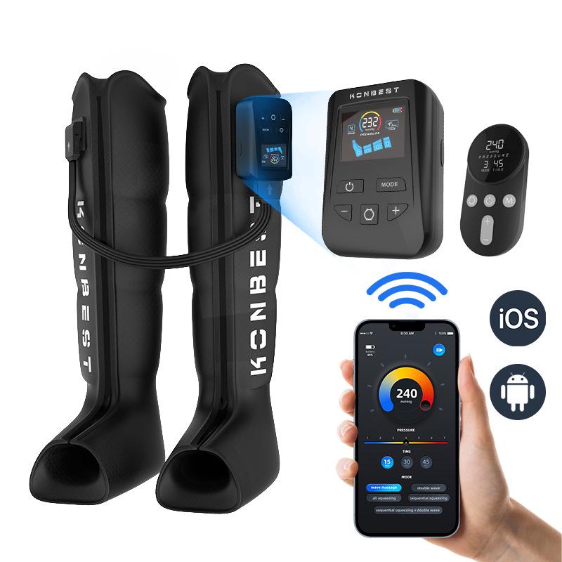 Upgraded Four-Chamber Air Wave Leg Massager for Home & Sports Rehabilitation