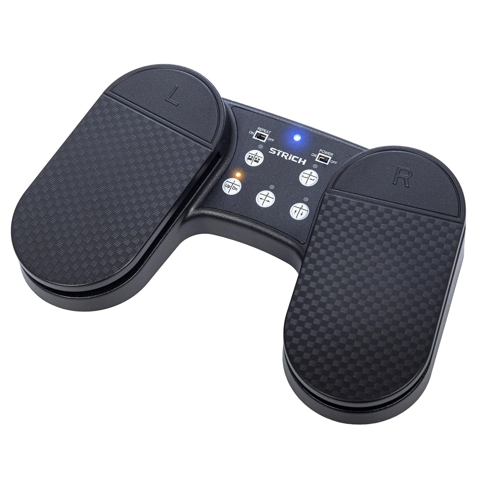 

STRICH Беспроводной переключатель страниц для планшетов, ножная педаль, совместим с iPad и Windows 11, SPT-10