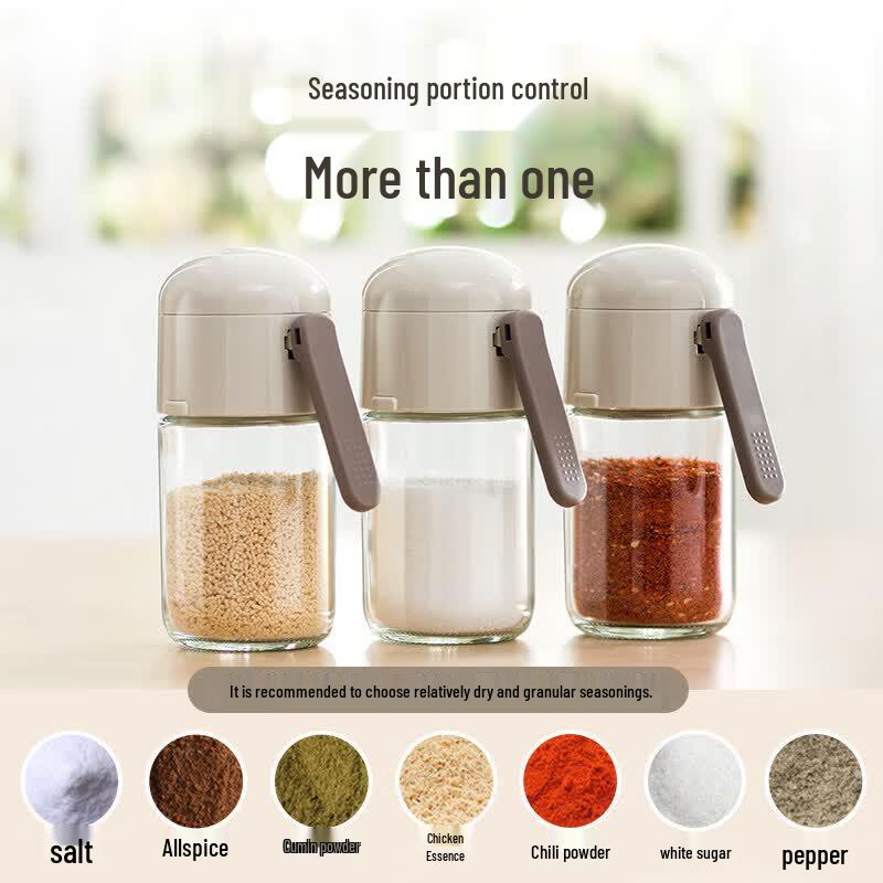 UO SO Nordic Quantitative Glass Salt Dispenser