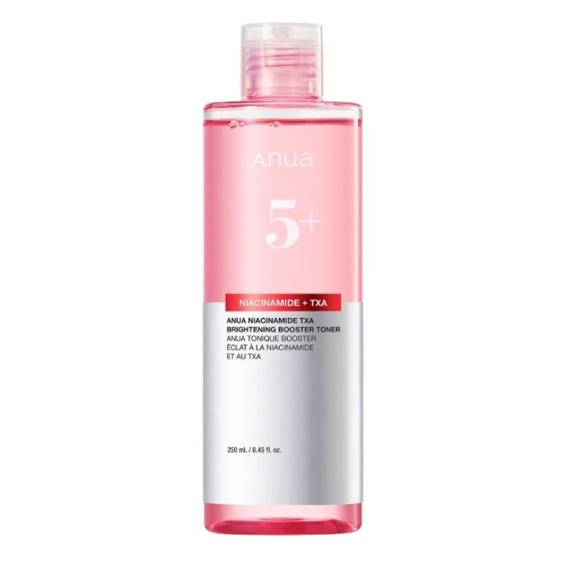 Anua Niacinamide TXA Brightening Booster Toner 250ml with Niacinamide 5%, Tranexamic Acid 1000ppm, Kojic Acid & Glutathione
