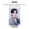 ATEEZ GOLDEN HOUR : Part.1 Digipak VER. ATEEZ OFFICIAL PLATFORM Official Photocard