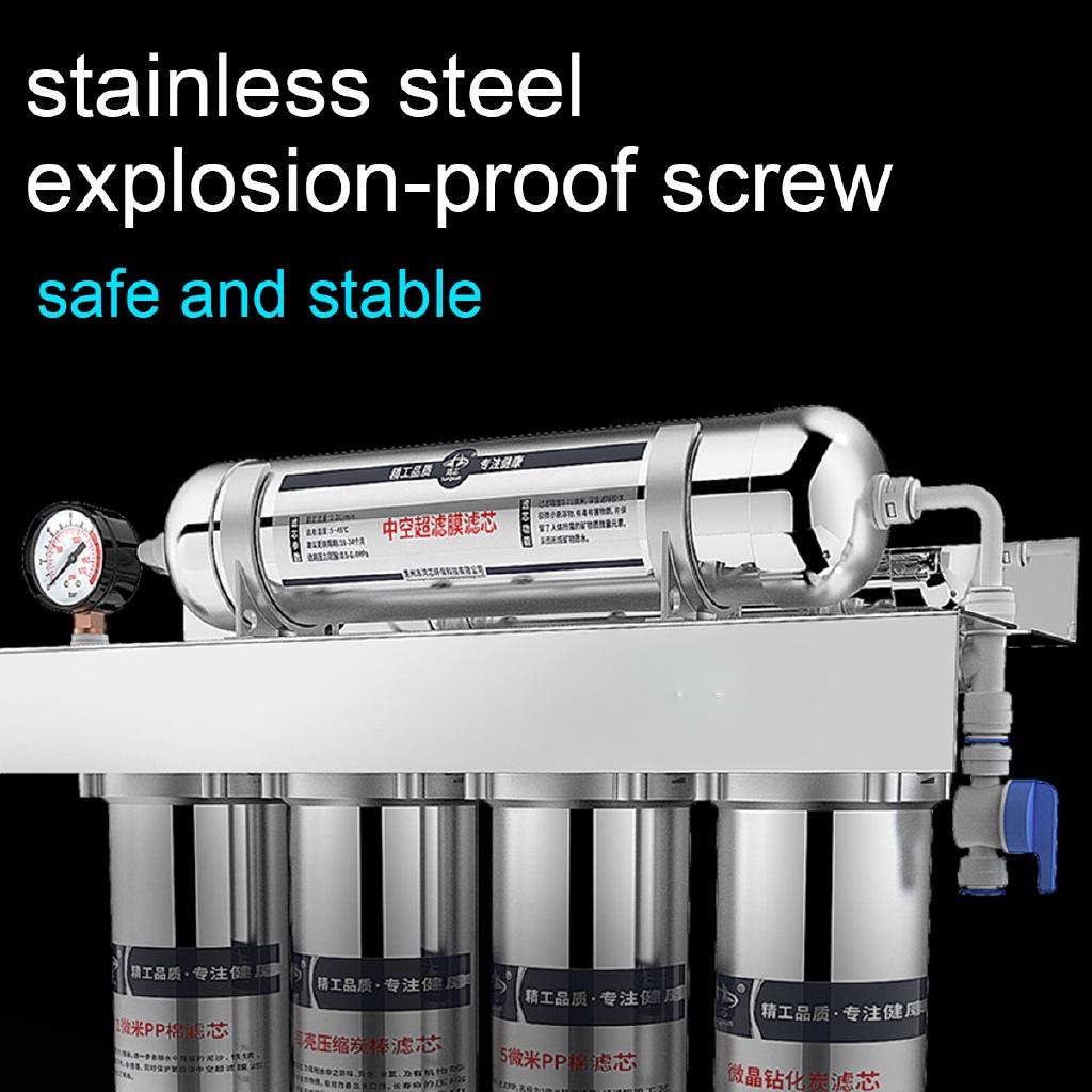 Küche 5 Stufen Haushaltsarmatur Heim Wasserreiniger Edelstahl Wasserreiniger Direkt Trinkwasserfiltersystem