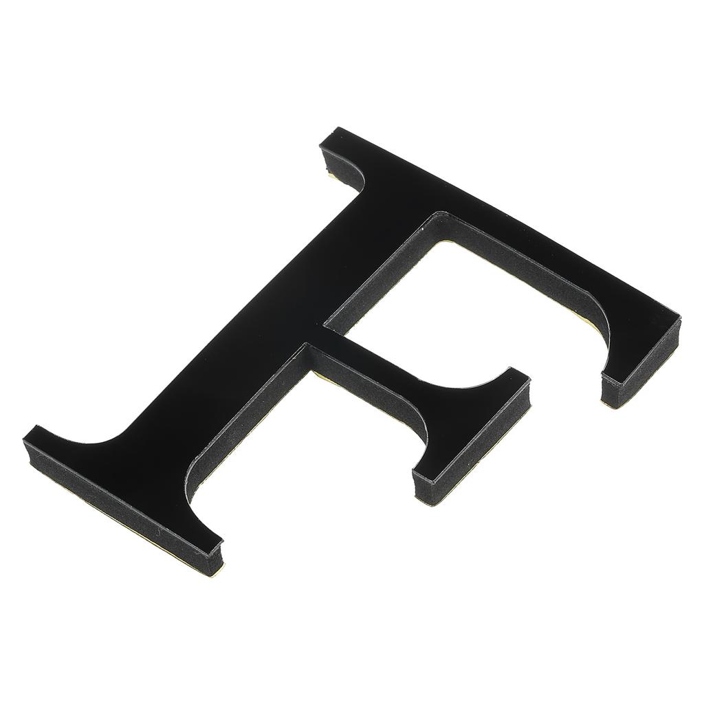 10cm Black 26 English Letters Wall Sticker 3D Mirror Acrylic Wall Sticker Decals Self-Adhesive Decor Wall Art Mural Home Party