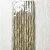 New 25 Pieces Stripe Paper Straws Disposable Straws Festival Event & Party Supplies Birthday Party Party Supplies 2025