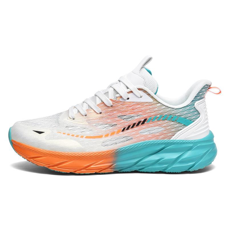 Sneakers spring and summer large size couple running shoes low-top mesh night running men's shoes fashion versatile casual shoes