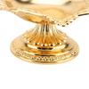 4pcs Multifunctional Design Fruit Serving Tray Gold Finish Tea Serving Platter  Dining Table Use
