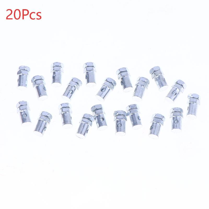 10/20/30Pcs Off-Road Motorcycle Throttle Cable Snap Head Wire Rope Fixing Clip Throttle Cable Stop Bolt Bike Cable Stop Bolt Pin