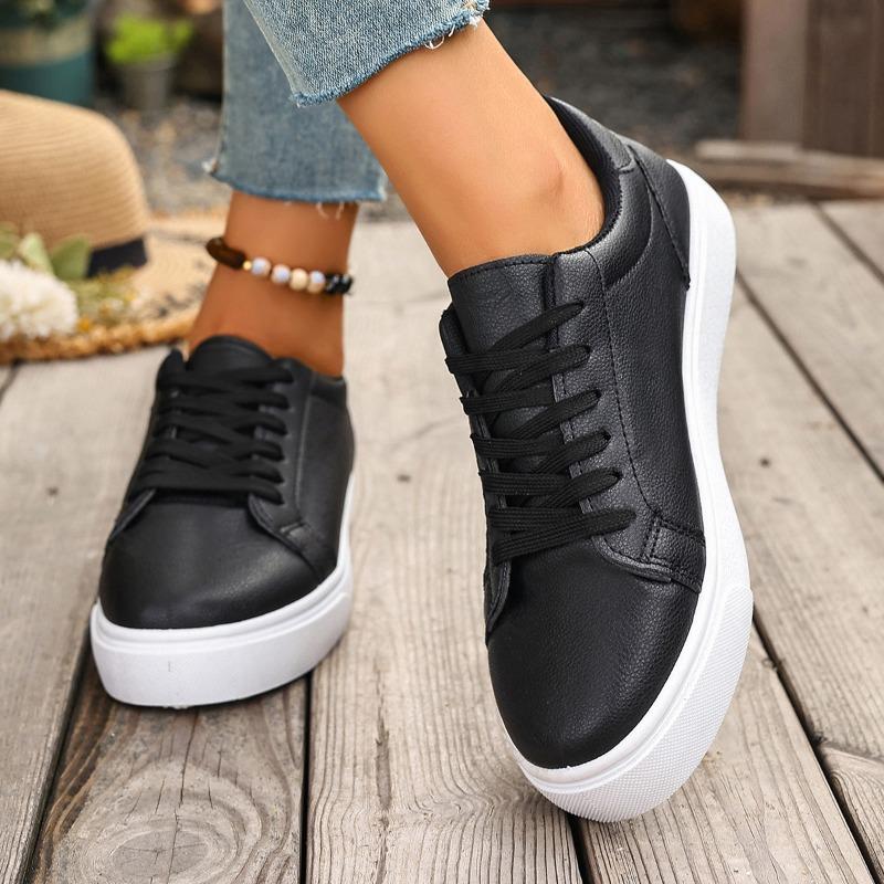 Board shoes spring new couple models breathable platform casual sports shoes large size single shoes