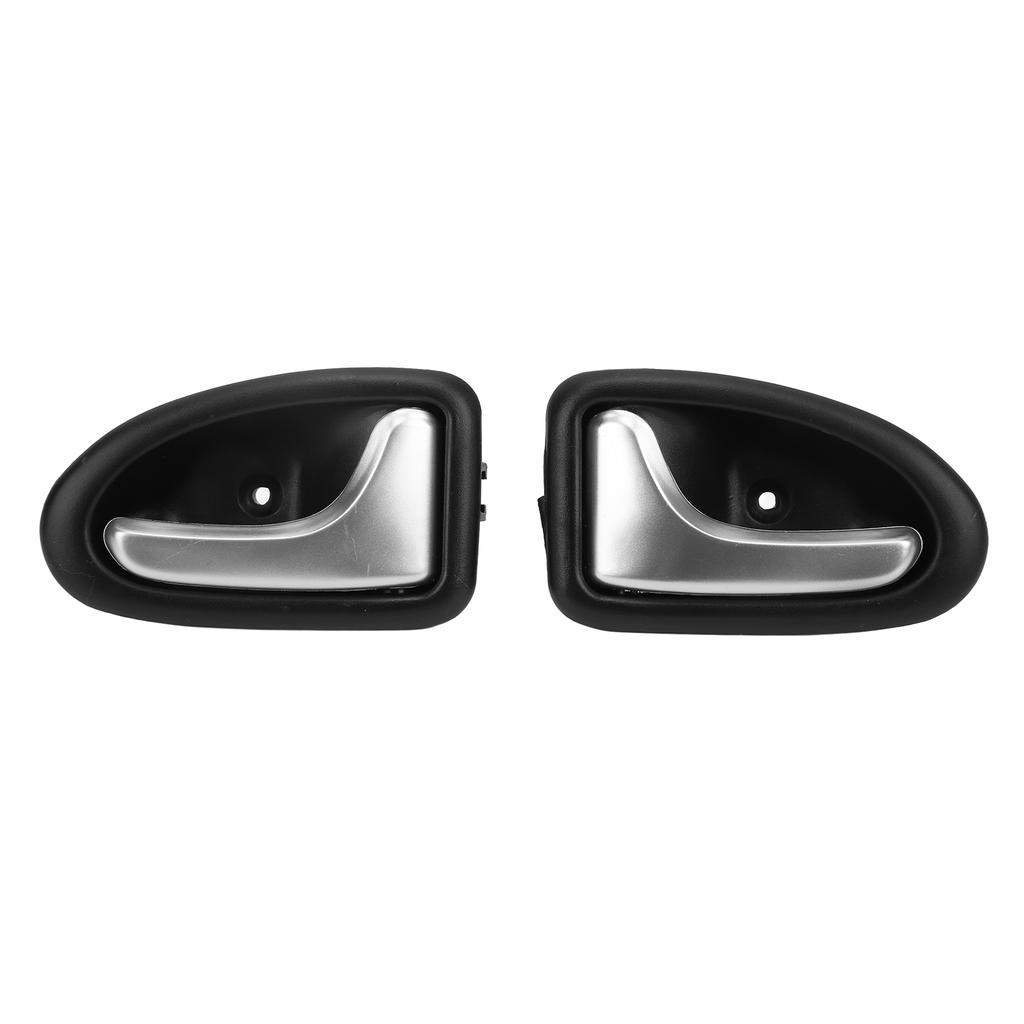 2PCS Car Interior Door Handle Matte Silver 7700353282 Replacement for Master 1998‑2007