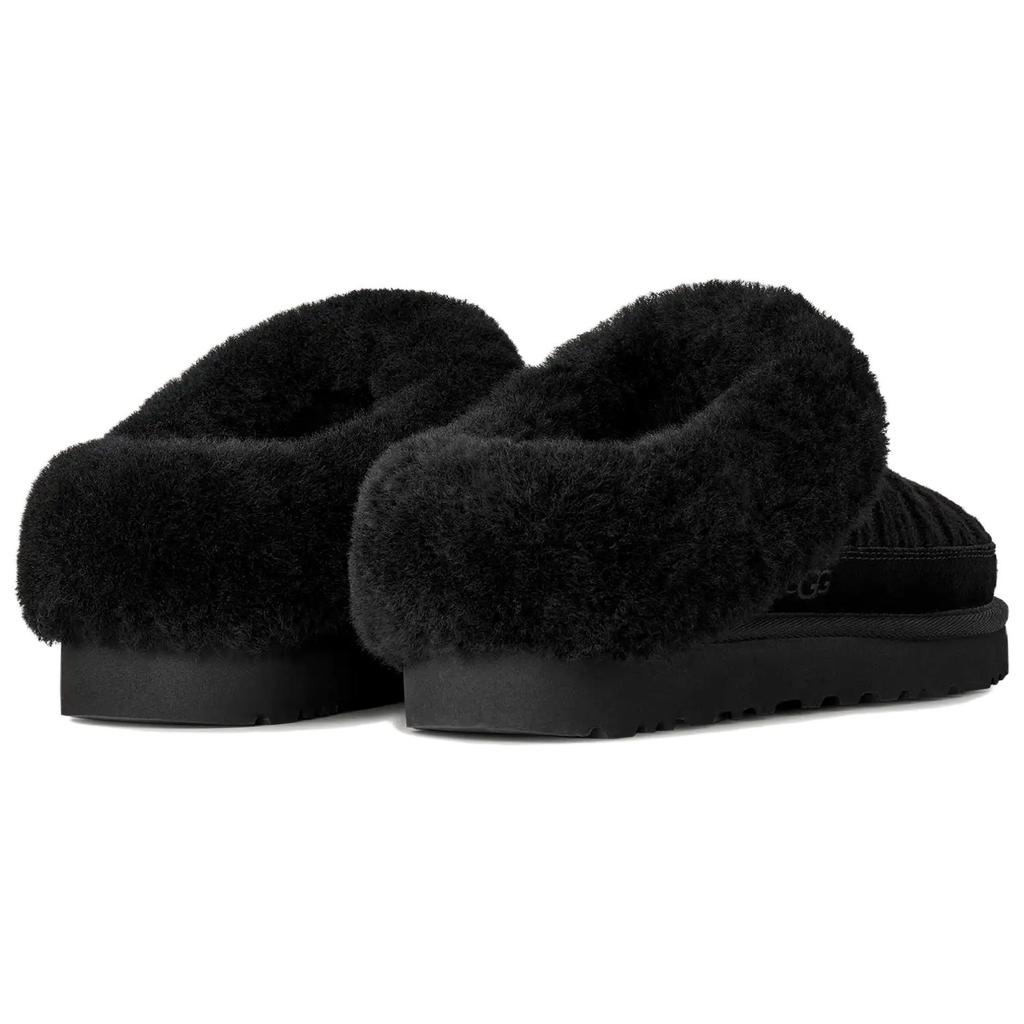 UGG Comfortable Simple Open-Toe Slippers Women Slippers Black 1174530-BLK