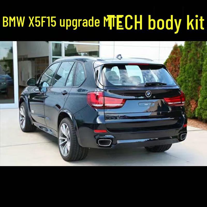 BMW X5 F15 Body Kit: 2013-2017 Anti-Collision Bumper Modification