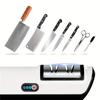 High-Speed Electric Knife Sharpener - Effortless & Durable Kitchen Gadget for Precise Edge Sharpening,Quick Results for Kitchens