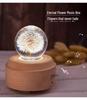 Crystal Ball Music Box Night Light: Multi-Pattern Warm Decor & Gift