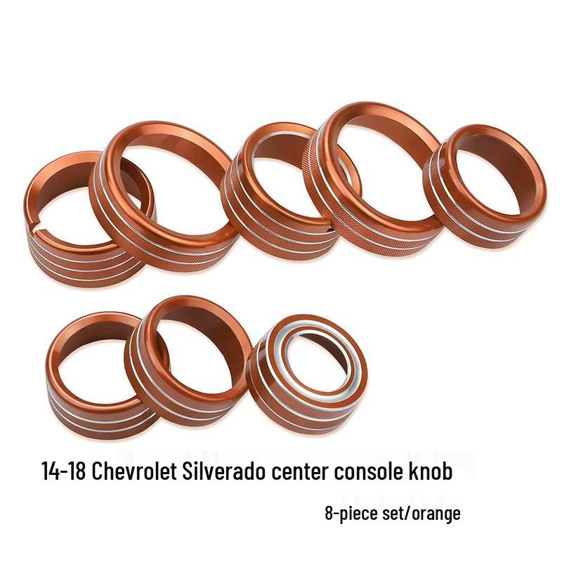 

14-18 Chevy Silverado A/C Audio Knob Ring - Interior Modification