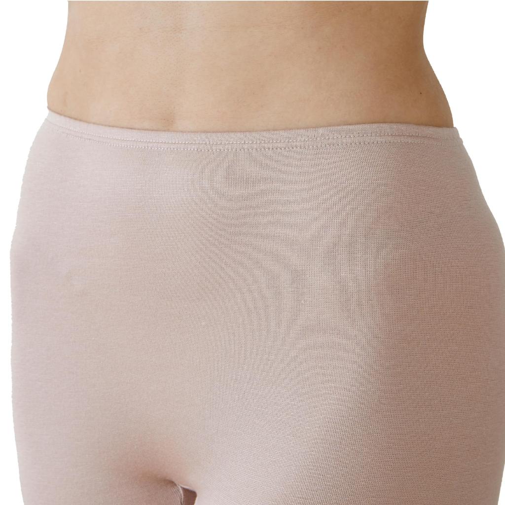 ITOART Comfortable Warm Made in Cashmere Size L Women's Innerwear, Japan, Mocha,