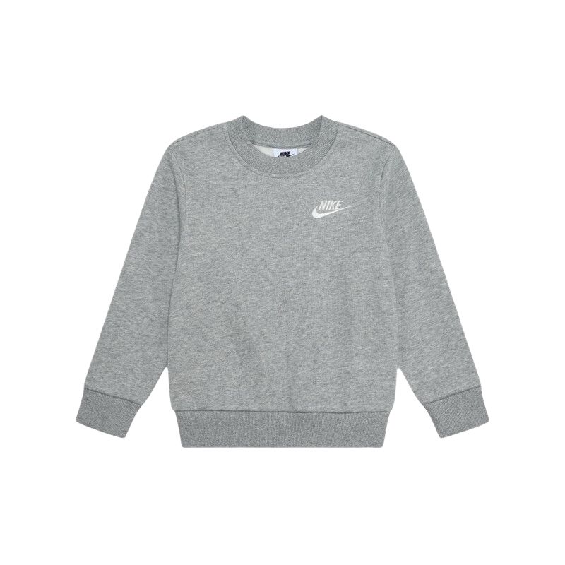 Nike Sportswear Fleece Breathable Soft Crew Neck Long Sleeve Kids Tops IQ2808-063