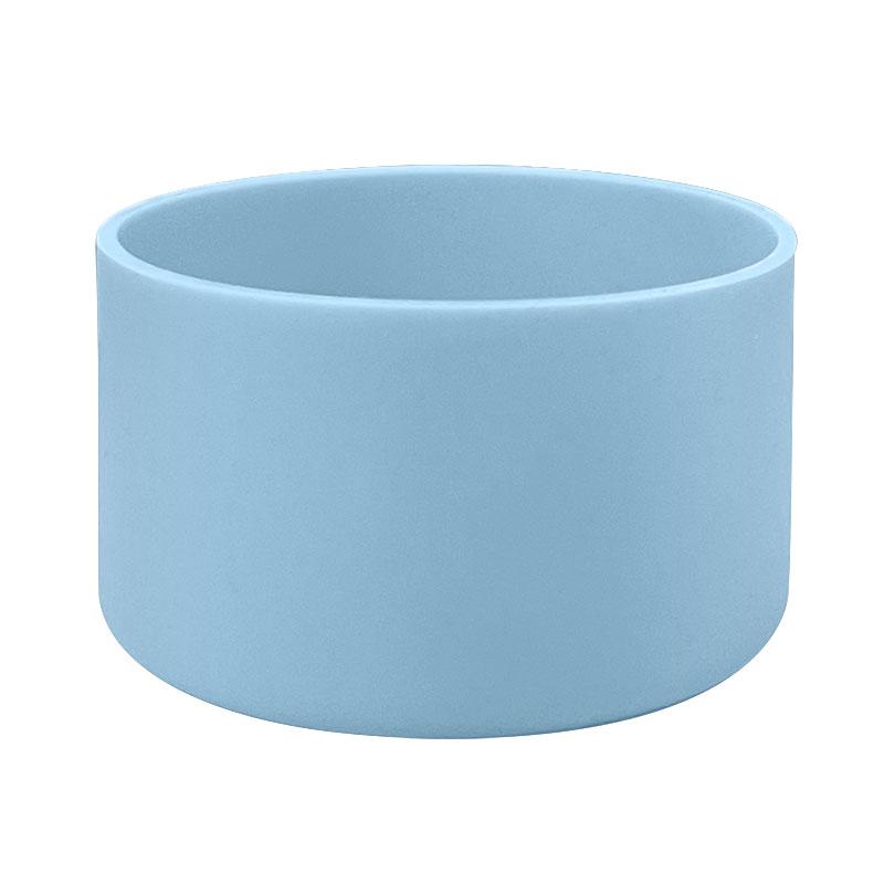 Manufacturer Custom Eco-friendly Anti-slip Solid Color Protective Silicone Bumper Boot Sleeve for Stainless Water Bottle