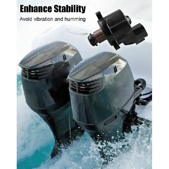 Idle Air Control Valve IACV Compatible with Suzuki Outboard Motor DF150 DF175 DF200 Replace 18137-93J00 18137-93J01