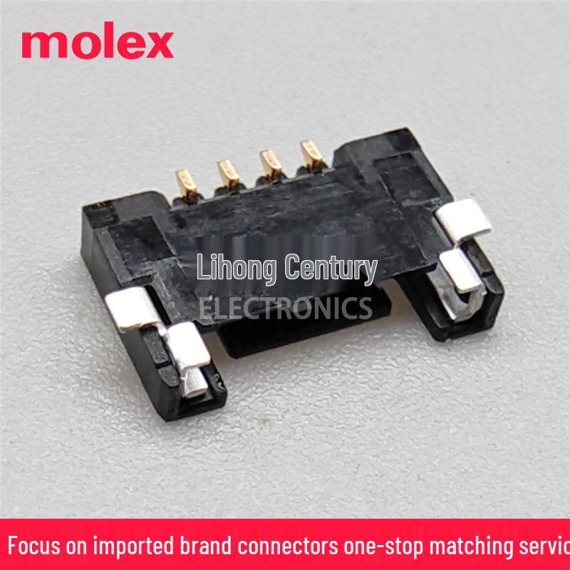 Molex 503763-0491 1.00mm Pitch Battery Connector, 4-Pin