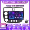 Android Car-Play Car Radio For Honda Civic 2000-2006 Multimedia Player Head Unit Stereo GPS Navigation BT WIFI,2+64GB