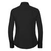 Russell Collection Ladies/Womens Long Sleeve Poly-Cotton Easy Care Fitted Poplin Shirt