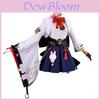 Honkai Star Rail Evanescia Cosplay Costume With Accessories For Anime Role Play