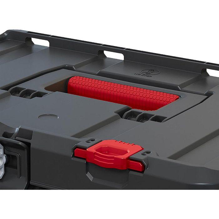 Mallette à outils - Keter - Stack'N'Roll - 2 tiroirs - Séparateurs amovibles - 37.1 litres