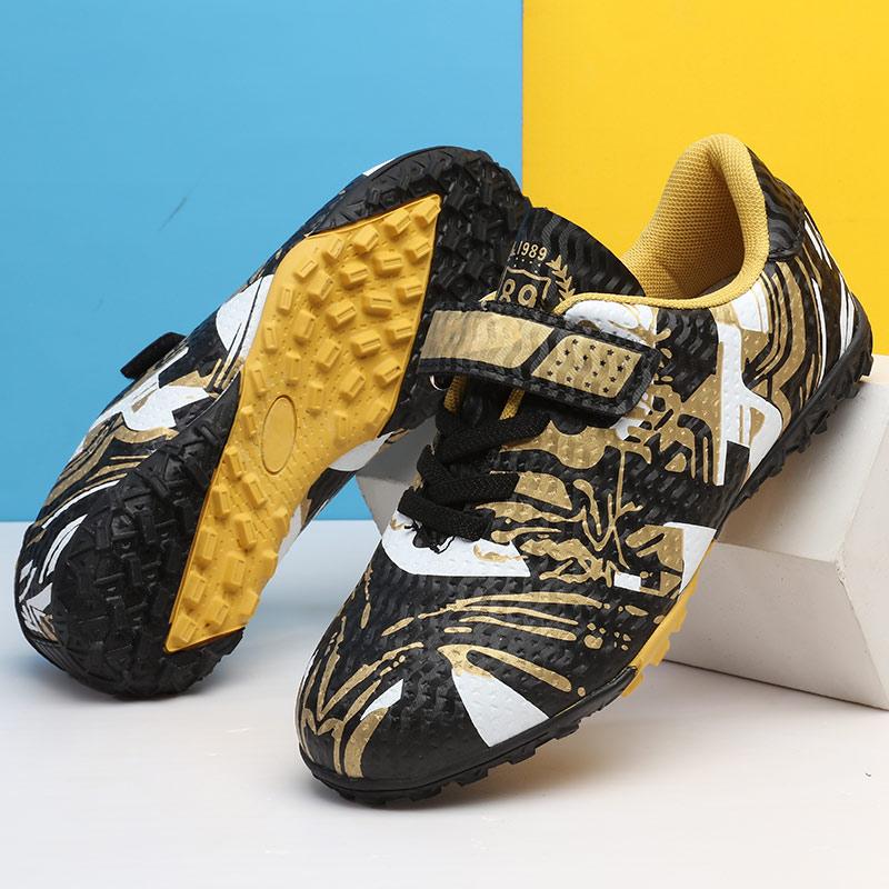 New Kid Soccer Shoes Boys TF AG Sneakers Football Boots Ultralight Professional Non-Slip Comfortable Match Sports Shoes Unisex