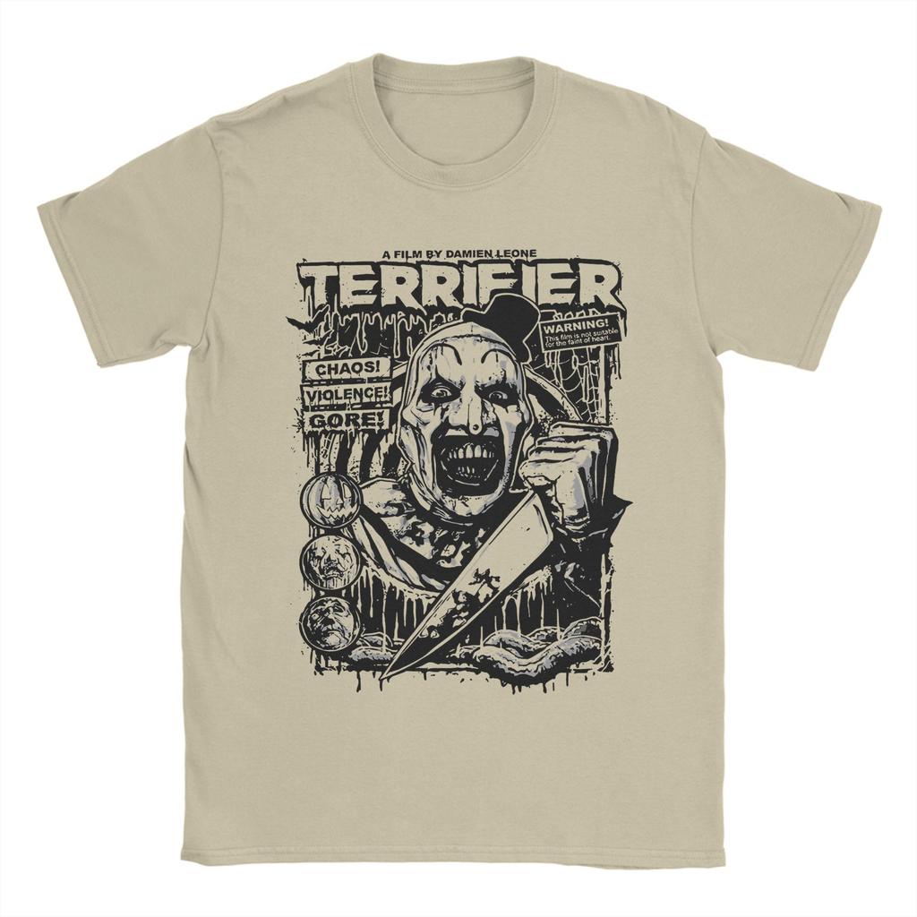 Fun Horror Clown Farce Movie Print Tshirt Suitable for Unisexs Casual and Comfortable Cotton Tshirt Shortsleeved Shirt