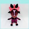 New Hazbin Hotel Plush Hell Hotel Stuffed Toy Doll Short Plush Animal Cartoon Character Pp Cotton Filling Pink Pig Angel Struthers Clown