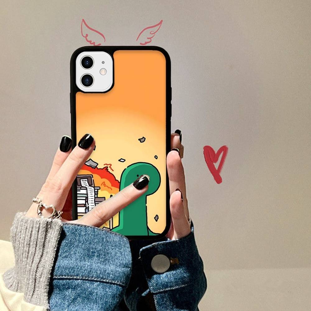 

Cartoon J-Joguman Studio PC+TPU Shockproof Protective Phone Case For IPhone17 14 15 16 Pro Max 13 12 11 17 Air iPhone 13pro max